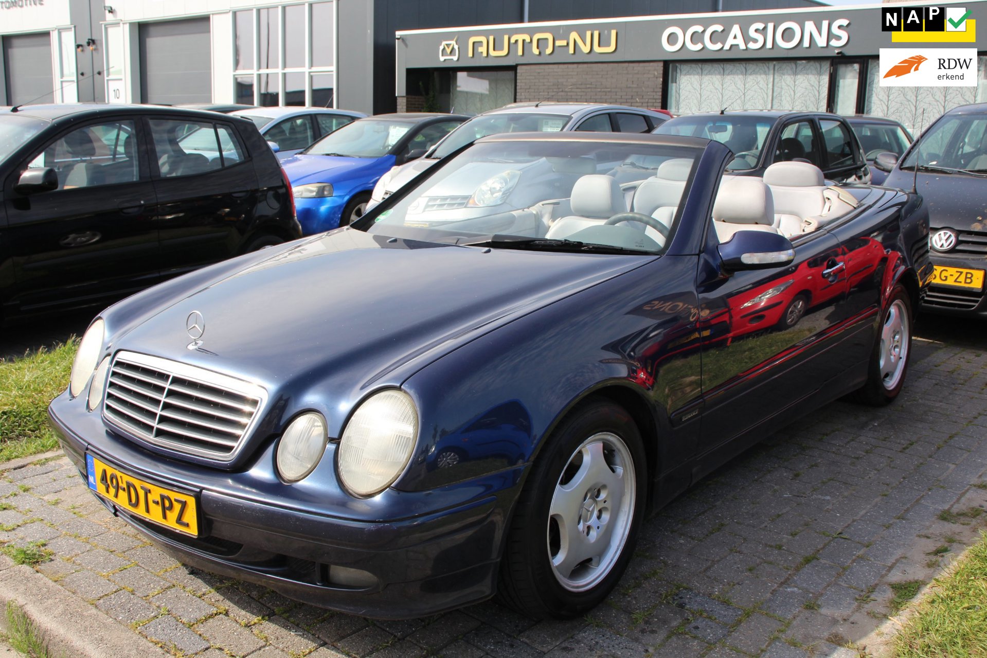 Mercedes-Benz CLK-klasse Cabrio 230 Kompressor Elegance Automaat Youngtimer Leder NAP APK