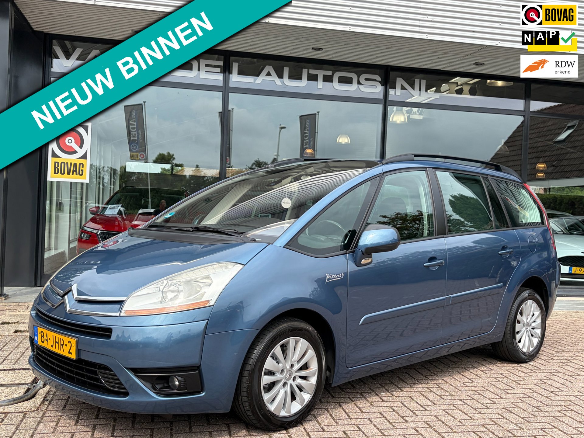Citroën Grand C4 Picasso 1.6 Ambiance Aut. 7-Pers! Navi Clima Cruise NL-Auto NAP Dealeronderhouden!