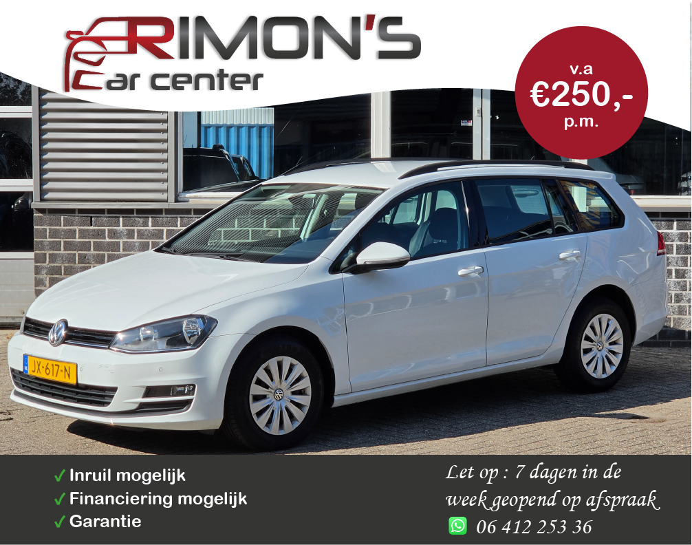 Volkswagen Golf Variant 1.6 TDI Aut Dealer Onderhouden 1 Ste eigenaar