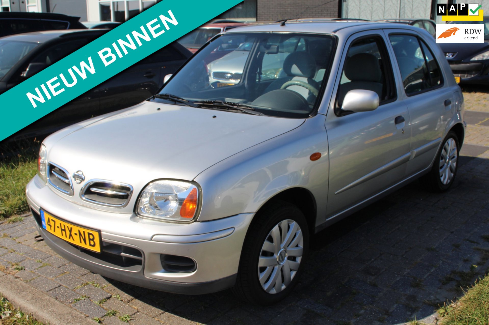 Nissan Micra 1.4 Miracle CVT AUTOMAAT 5-drs IJSOUDE Airco! Trekhaak APK juni 2027!