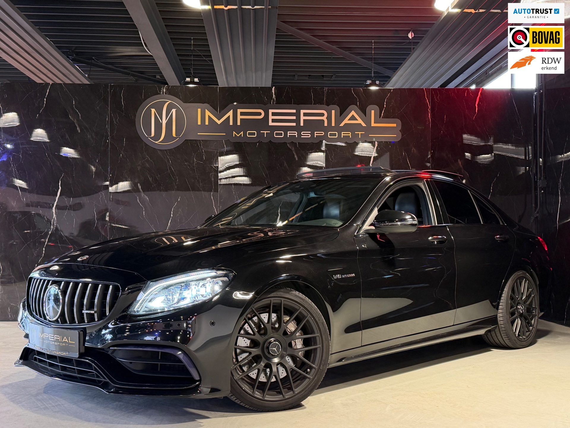 Mercedes-Benz C-klasse AMG C63 Pano|HUD|Burm|Cam|Sfeer|Keyl