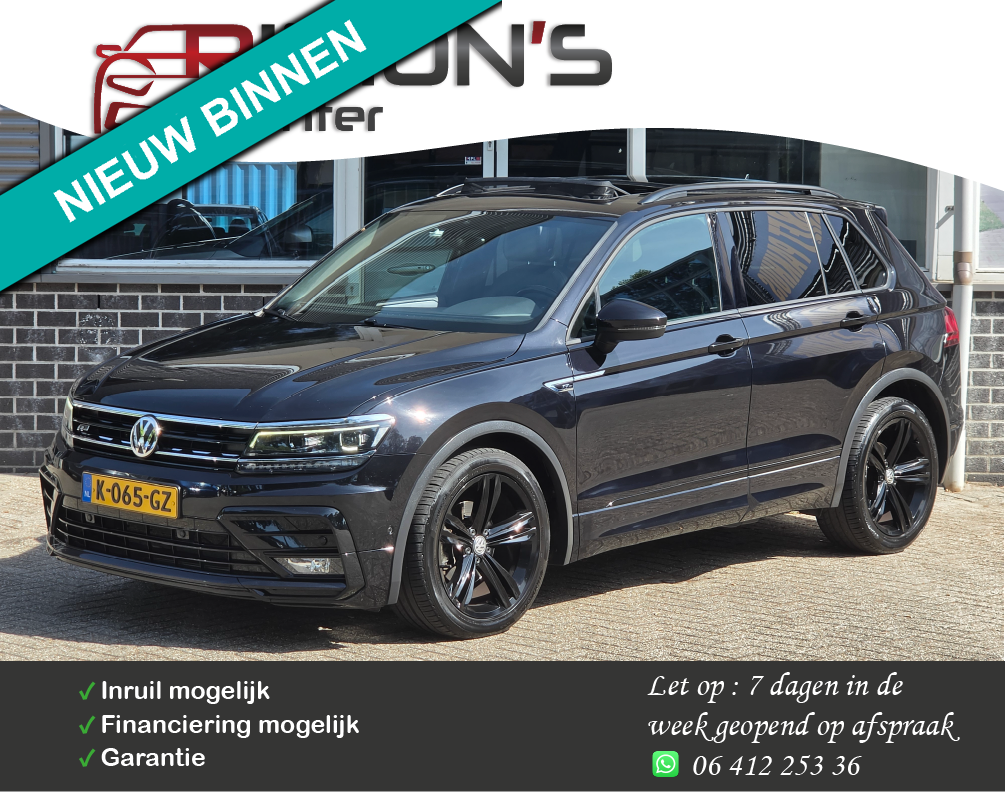 Volkswagen Tiguan 2.0 TDI Automaat 2X R-Line Leder Pano Camera Keyless Entry