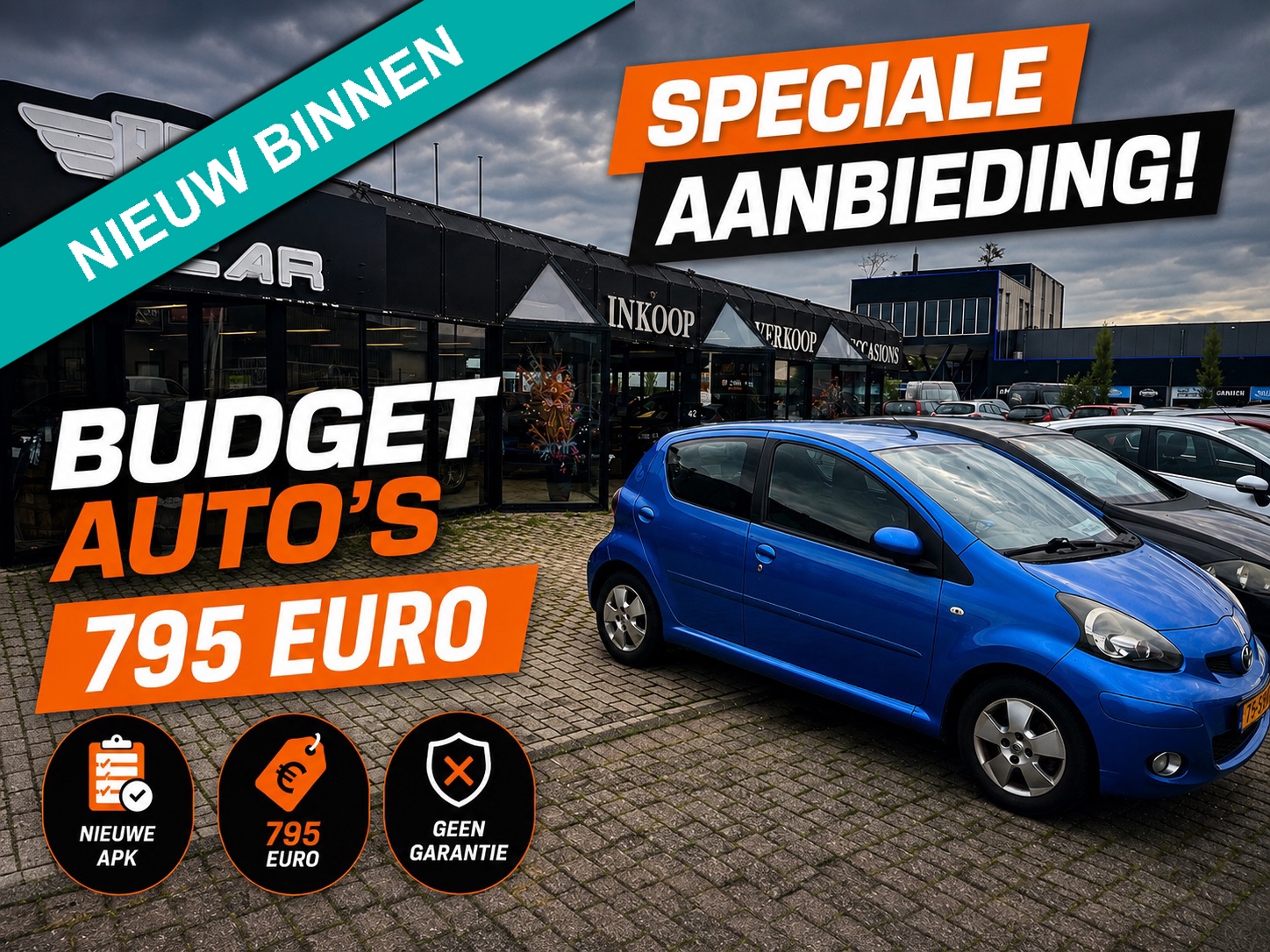 Budget Autos Nieuwe APK | 795 euro | Scherpe prijs |
