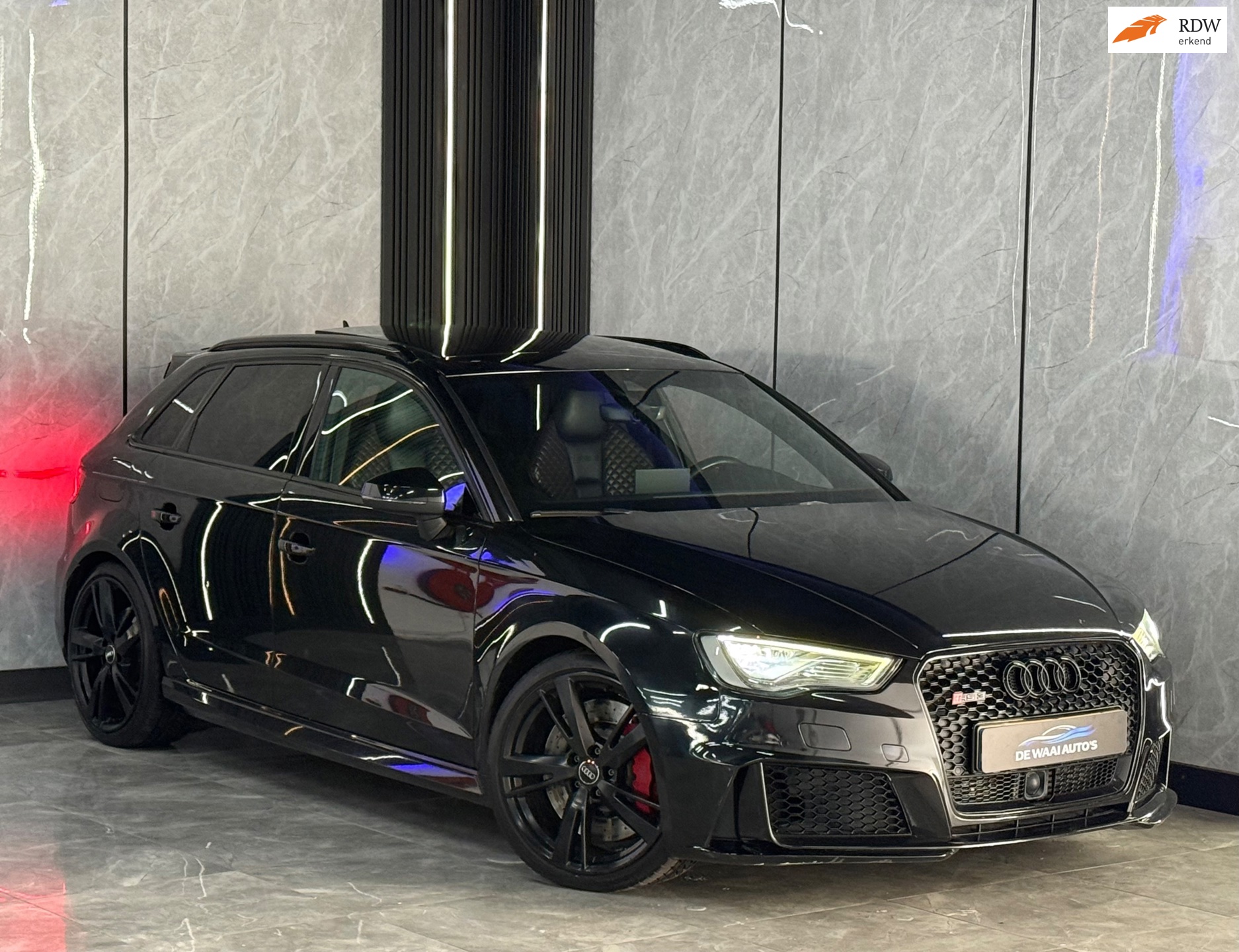 Audi A3 Sportback 2.5 TFSI RS 3 quattro Pro Line Plus |Pano|Bang&Olufsen|Keyless|Vol Onderh|ACC| RS-kuipstoelen|Stoelverw|