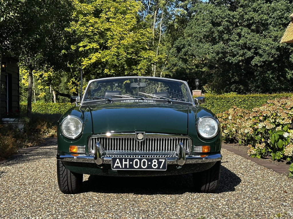 MG Cabriolet MG-B Cabriolet Chrome model 1971 Leder LM wielen