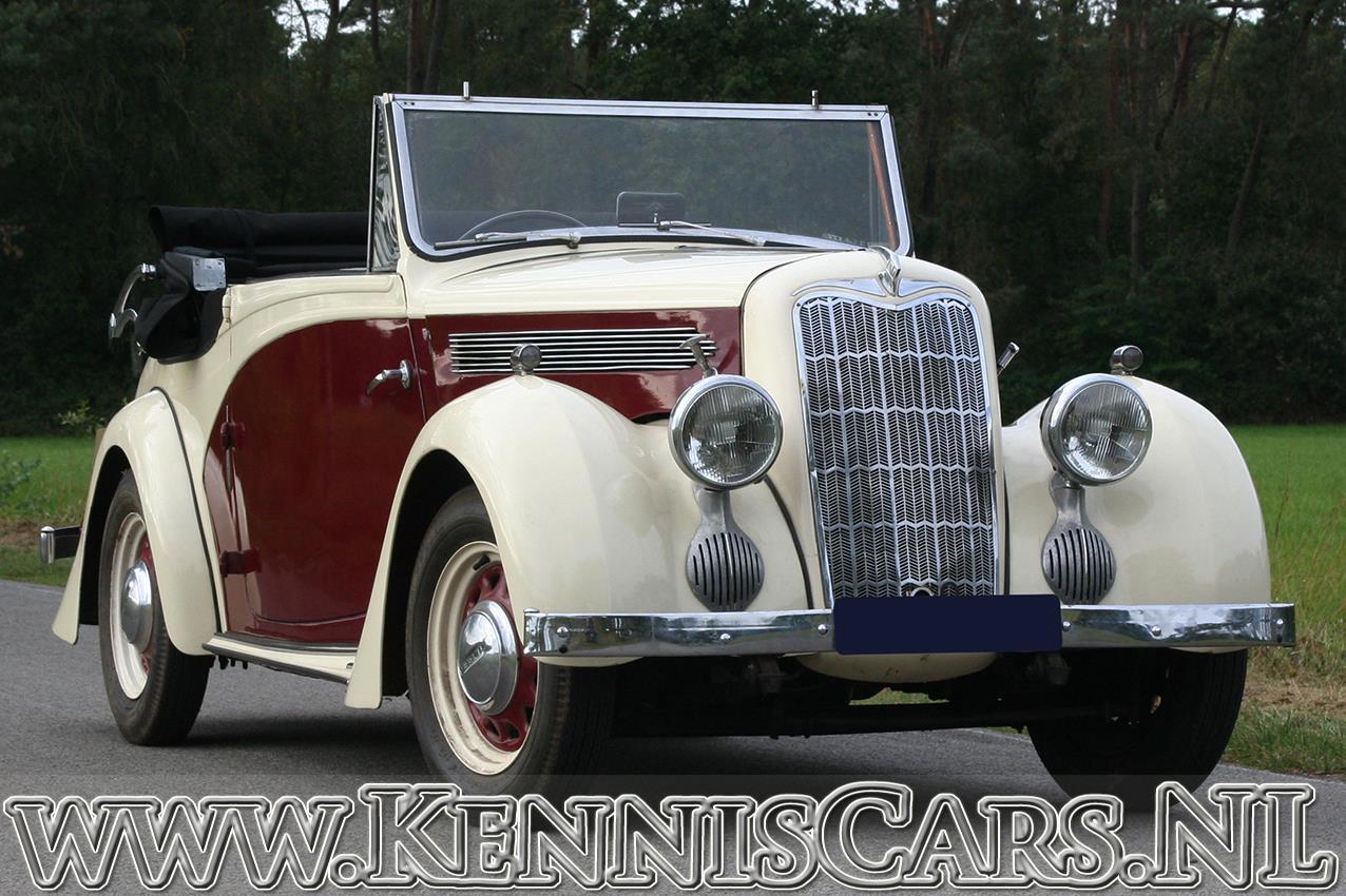 Singer 1938 12 HP DHC Drop Head Convertible