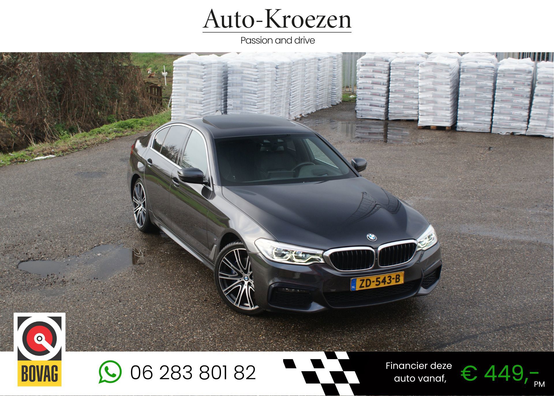 BMW 5-serie 530e iPerformance High Executive Edition | M Pakket | Head Up | 360 Camera |