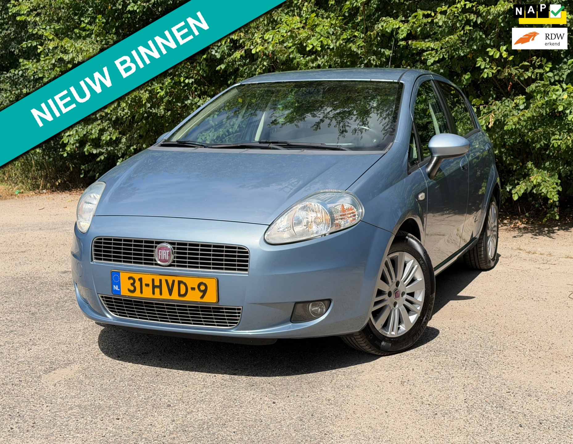 Fiat Grande Punto 1.4 Edizione Lusso | Nwe APK + Cruise control Nu € 1.750,- !!!