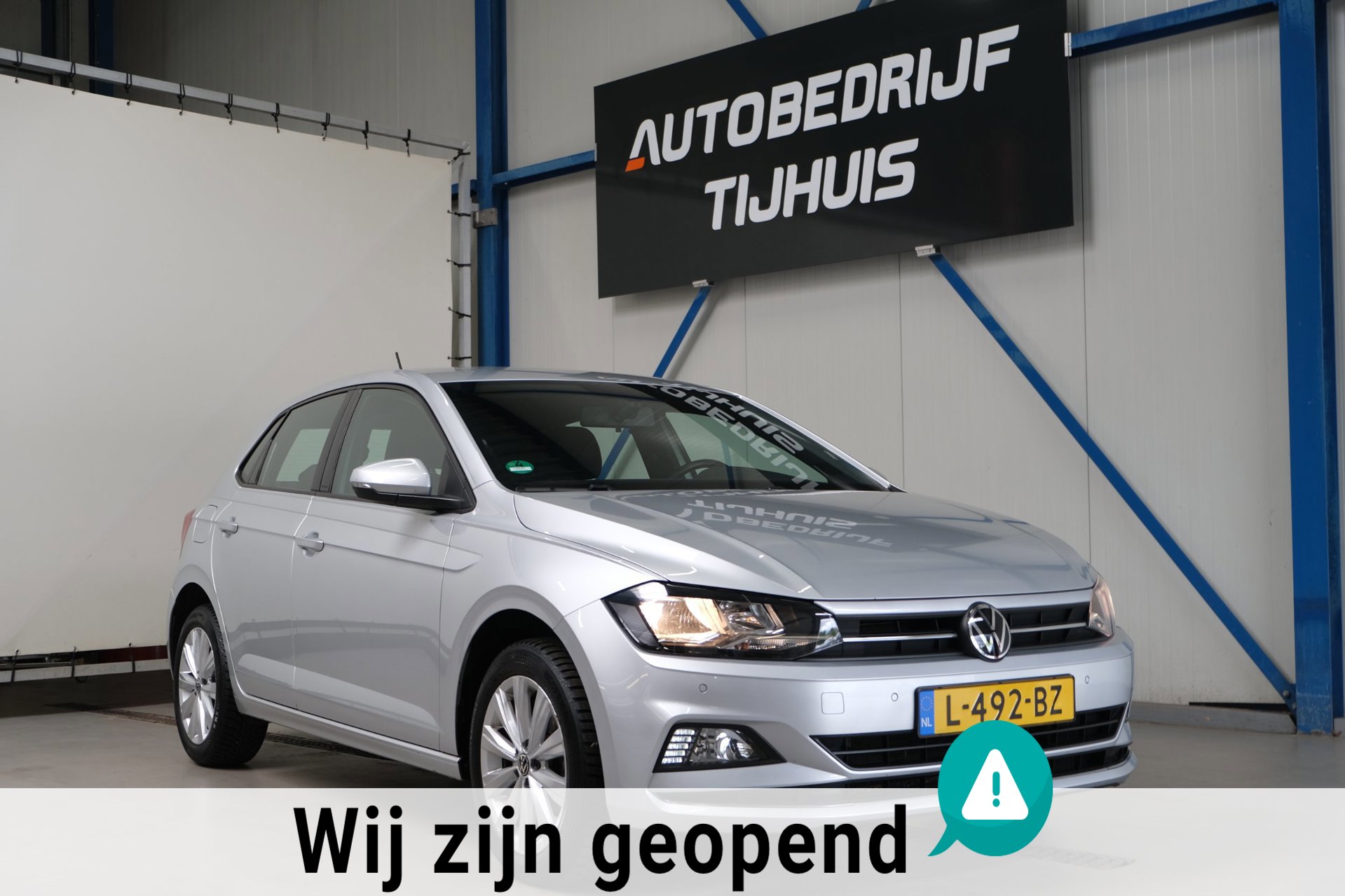 Volkswagen Polo 1.0 TSI Highline - N.A.P. Airco, Cruise, Carplay, Navi, PDC.