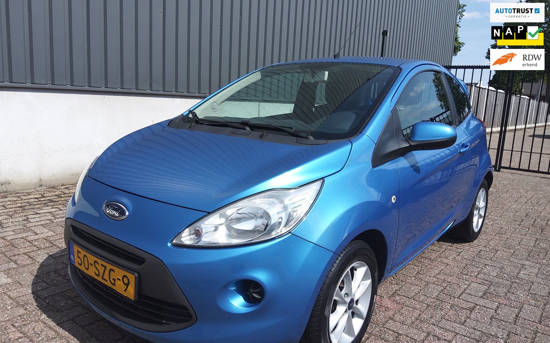 Ford Ka 1.2 Cool & Sound start/stop|AIRCO|met achterspoiler!