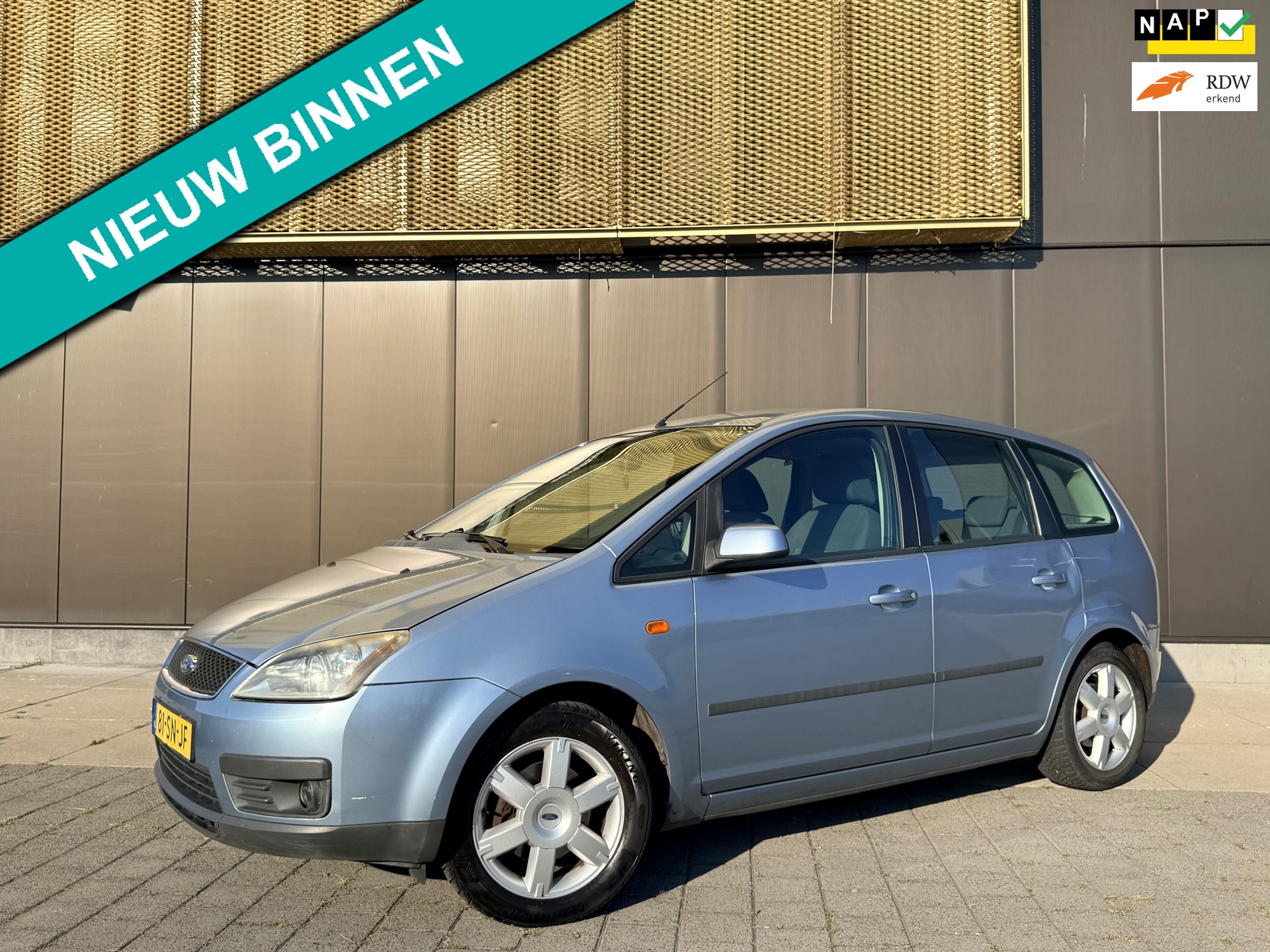 Ford Focus C-Max 1.6-16V Futura | Airco | Bluetooth | Trekh | Multifun stuur | Elektr ramen