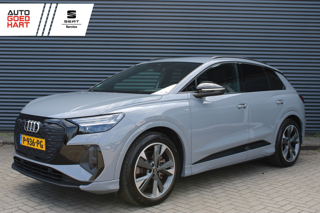Audi Q4 e-tron 40 Launch Edition S Competition 77 kWh Warmtepomp Sonos Head-Up Adaptive-Cruise