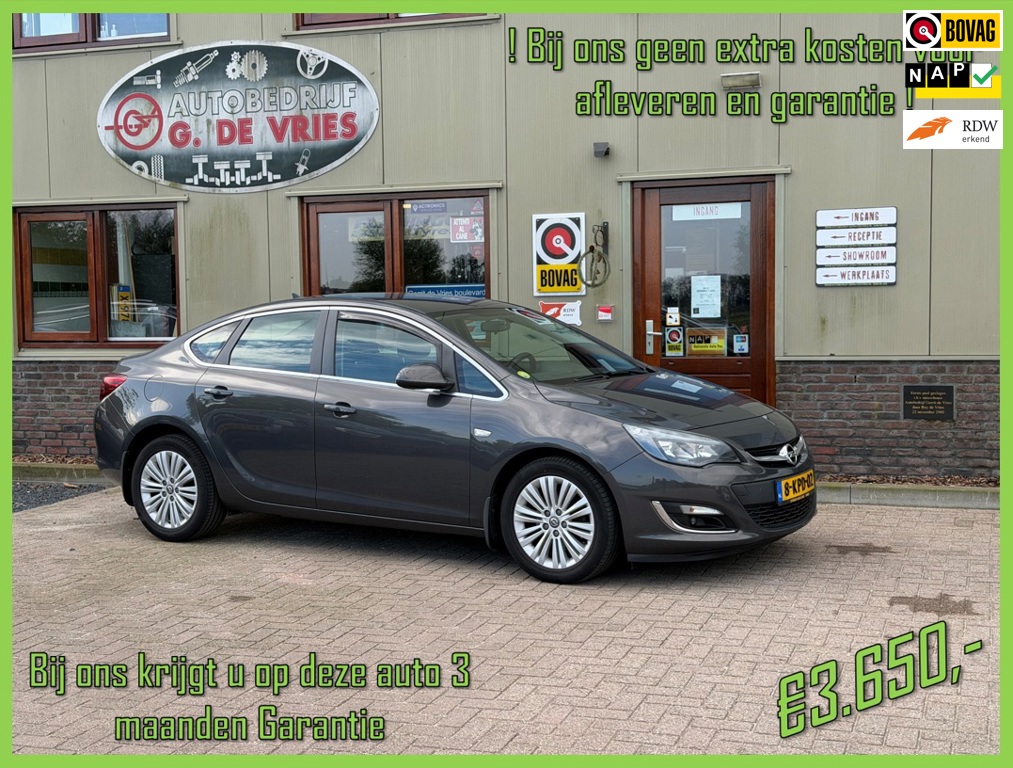 Opel Astra 1.7 CDTi S/S Design Edition - Prijs inclusief 3 maanden garantie en afleveren -