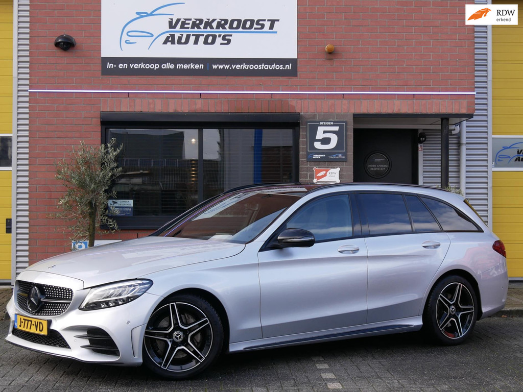 Mercedes-Benz C-Klasse Estate 200 Business Solution AMG. camera. stoelverwarming. leder