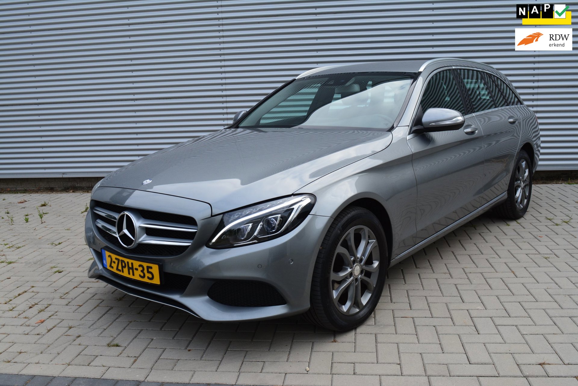Mercedes-Benz C-klasse Estate 180 Ambition | Navi | Cruise | Leder | LED | Stoelverwarming.