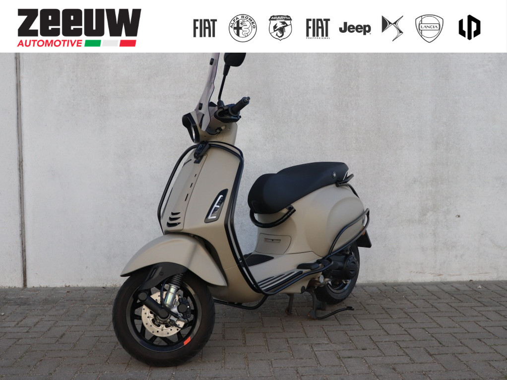 Piaggio VESPA SPRINT Sprint 4T Sport | Desert Storm | LED | Zwarte Valbeugels | Full
