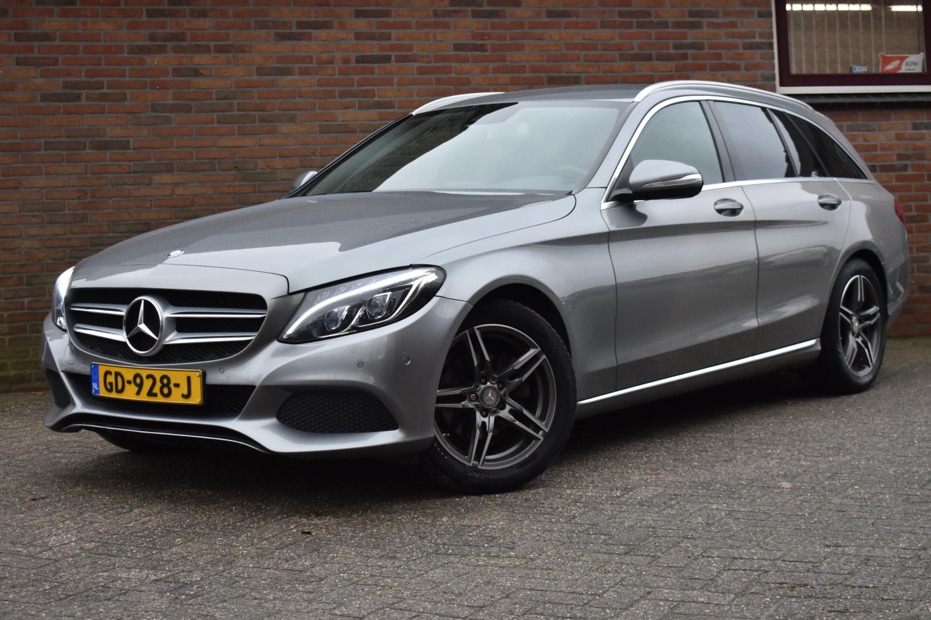 Mercedes-Benz C-klasse Estate 180 CDI Lease Edition '15 LED Leder Clima Navi Cruise Inruil mogelijk