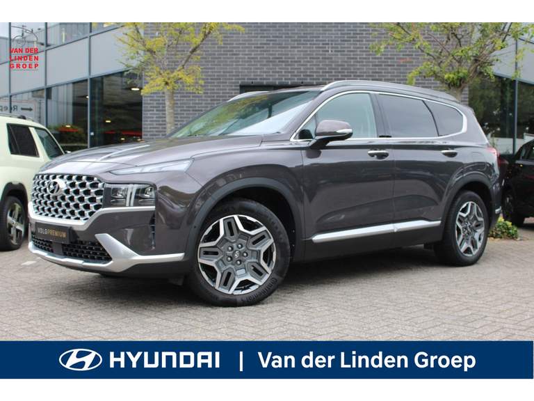 Hyundai Santa Fe Hyundai Santa Fe 1.6 T-GDI PHEV Premium 7-zits 265PK! + Trekhaak "RIJKLAARPRIJS"