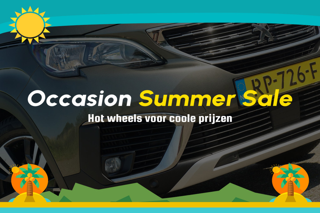 Peugeot 5008 1.2 PureTech Allure AUT | Amazonite | Half-leder/Navi/Cruise/Carplay - Netjes