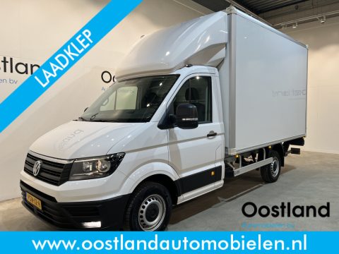 Volkswagen Crafter 35 2.0 TDI L3 140 PK Bakwagen / Dhollandia Laadklep / Meubelbak / Euro 6 / Airco / Cruise Control / CarPlay / Navigatie / 3-Zits / 85.000 KM !!