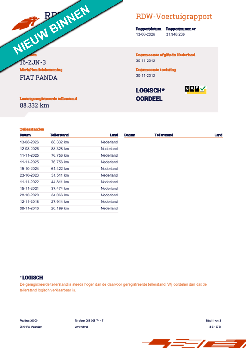 Fiat Panda 0.9 TwinAir Lounge 2012 Rood AUTOMAAT|NAP|NW APK
