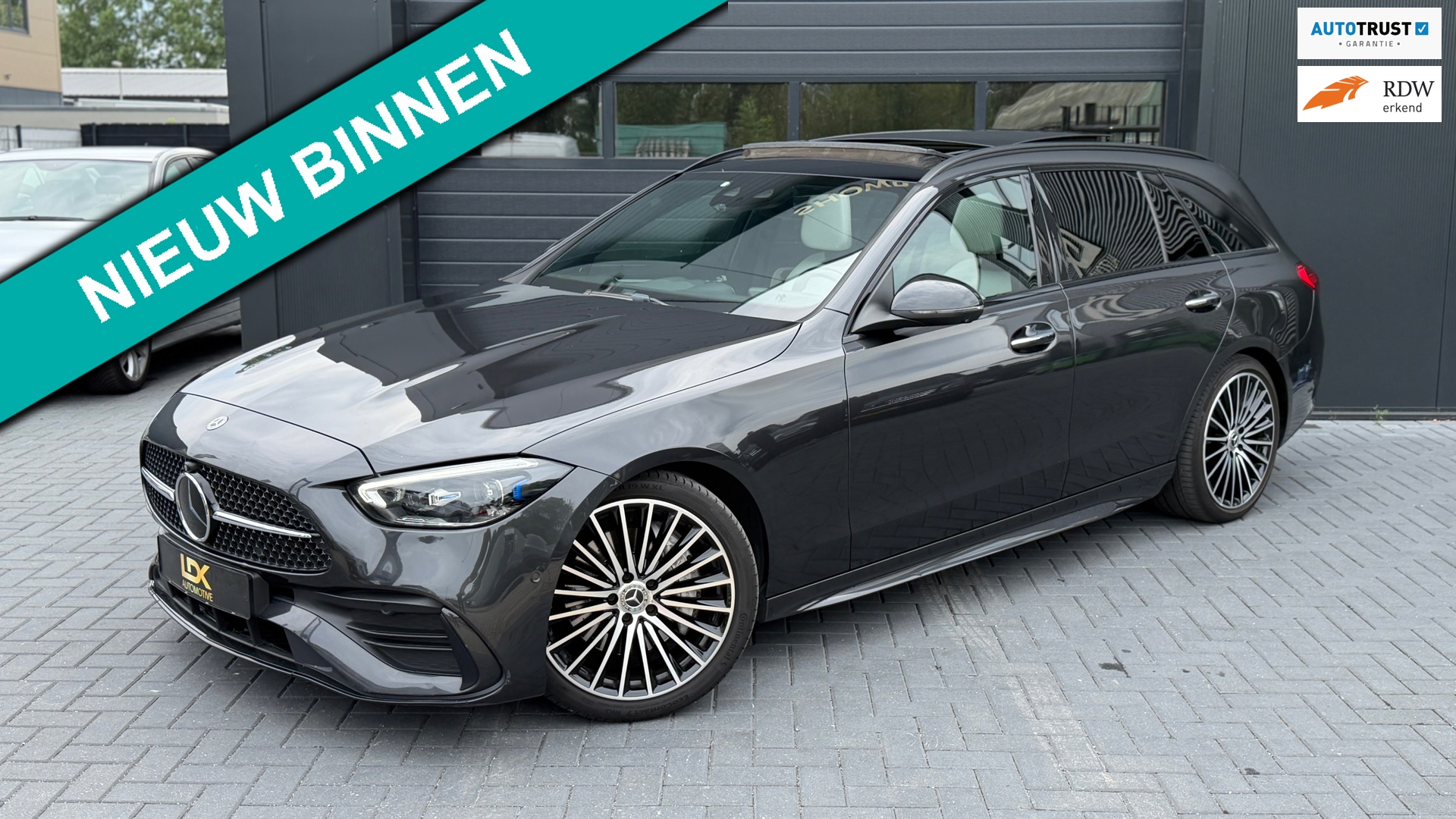 Mercedes-Benz C-klasse Estate 200 d AMG Line Pano|360°|Keyless|Burmeister