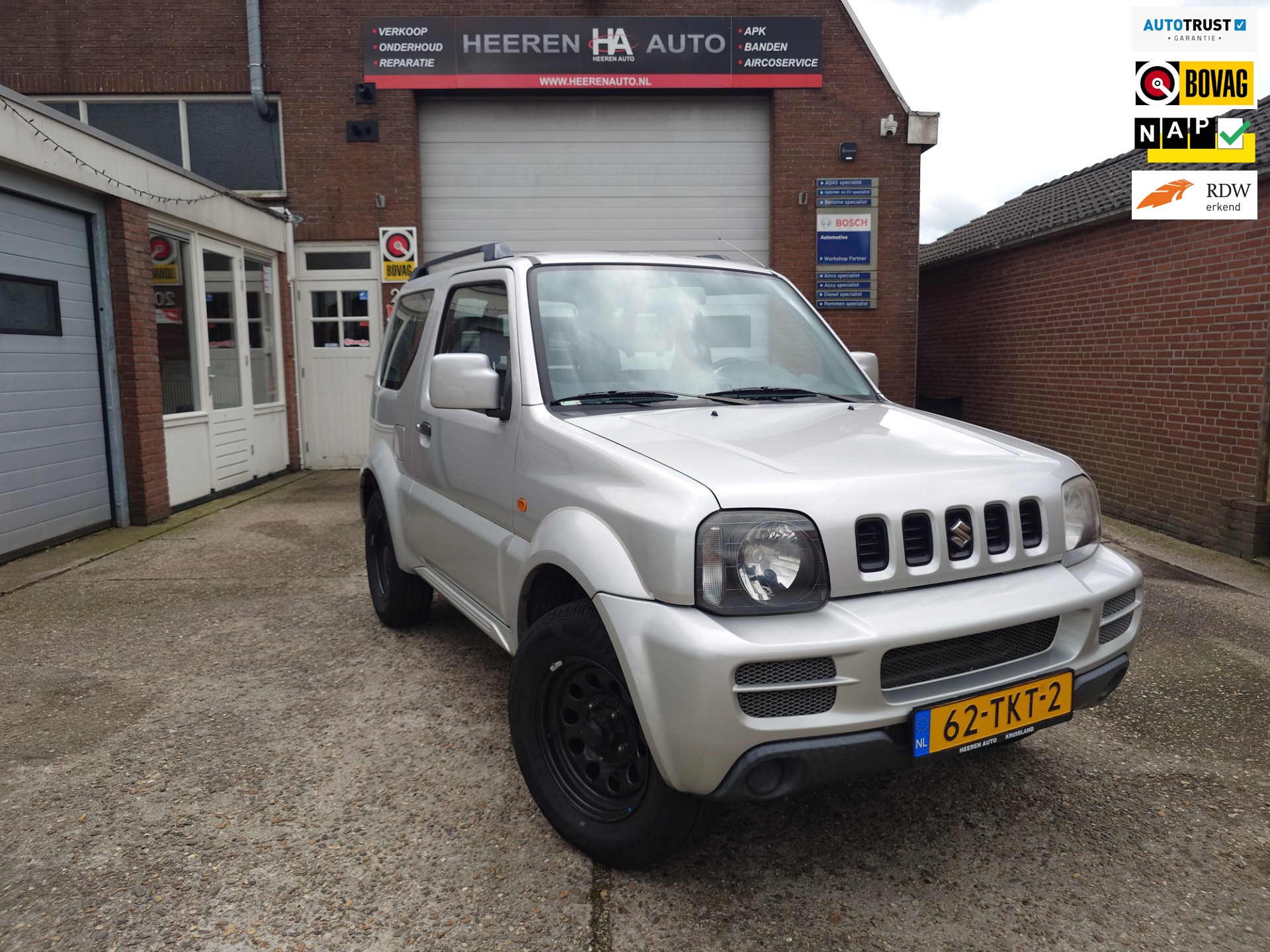 Suzuki Jimny 1.3 JLX, Dealer onderhouden, Origineel NL met NAP, 4x4