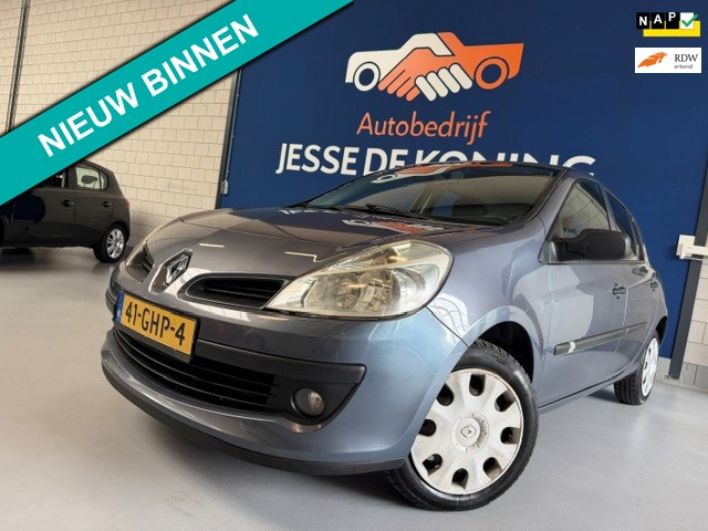 Renault Clio 1.2-16V Special Line / bj.2008 / kleur: blauw / 5 deurs / NAP met 187920 km./ APK tot 07/2027 / airco / stereo / etc.
