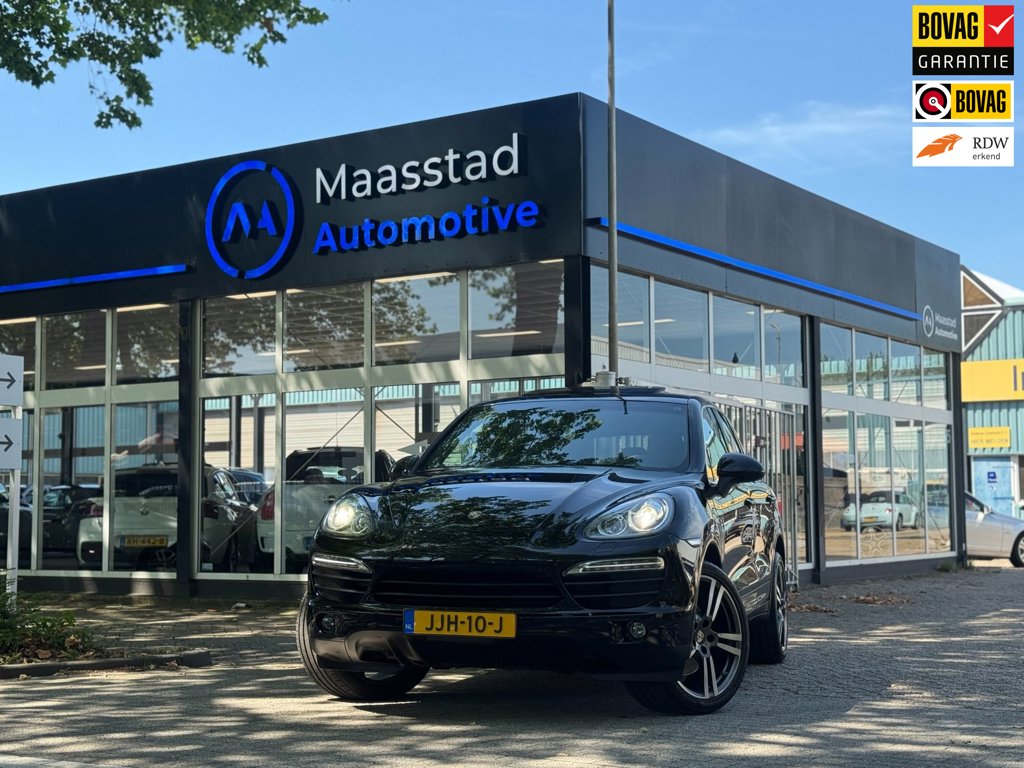 Porsche Cayenne 4.8 S 400 PK 4x4 Lage kms Cam Leer Open dak Blikvanger
