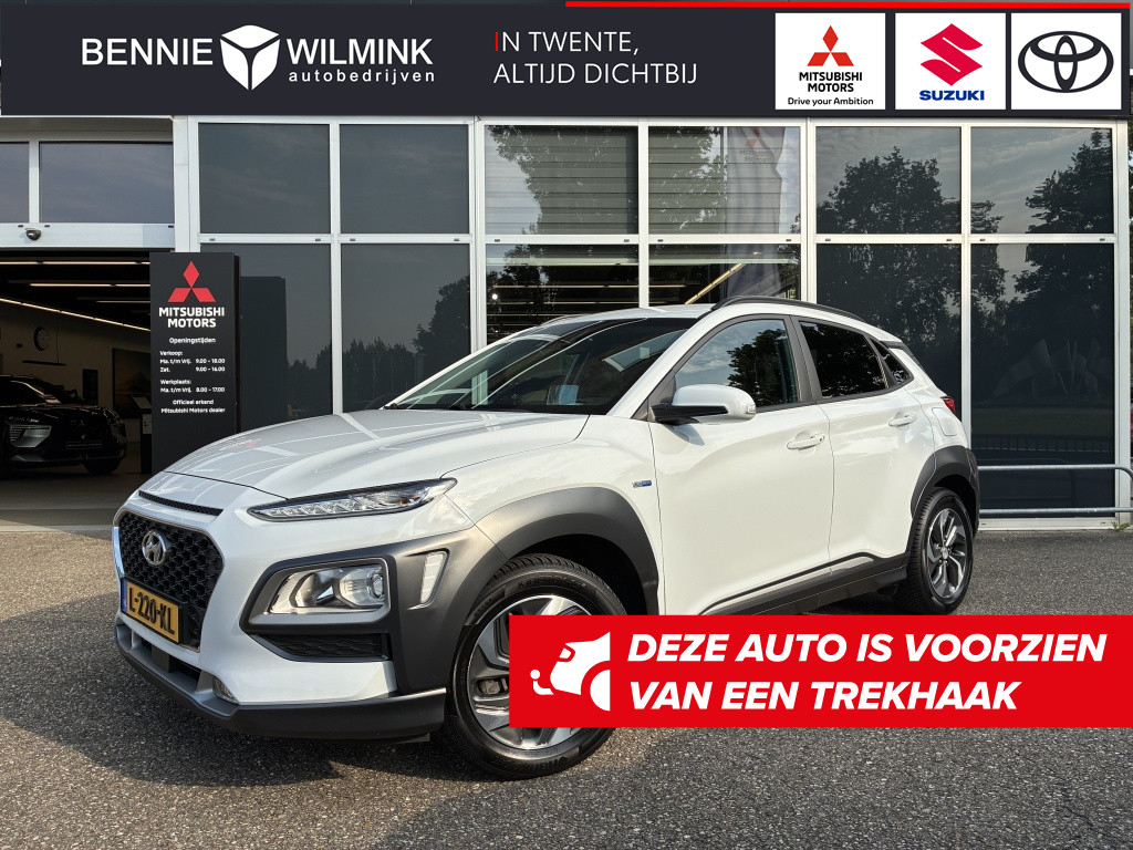 Hyundai Kona 1.6 GDI HEV Fashion | Trekhaak | Headup | All season (48000km!)