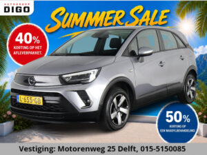 Opel Crossland 1.2 TURBO EDITION 1e EIG. GARANTIE TOT 5-2031*