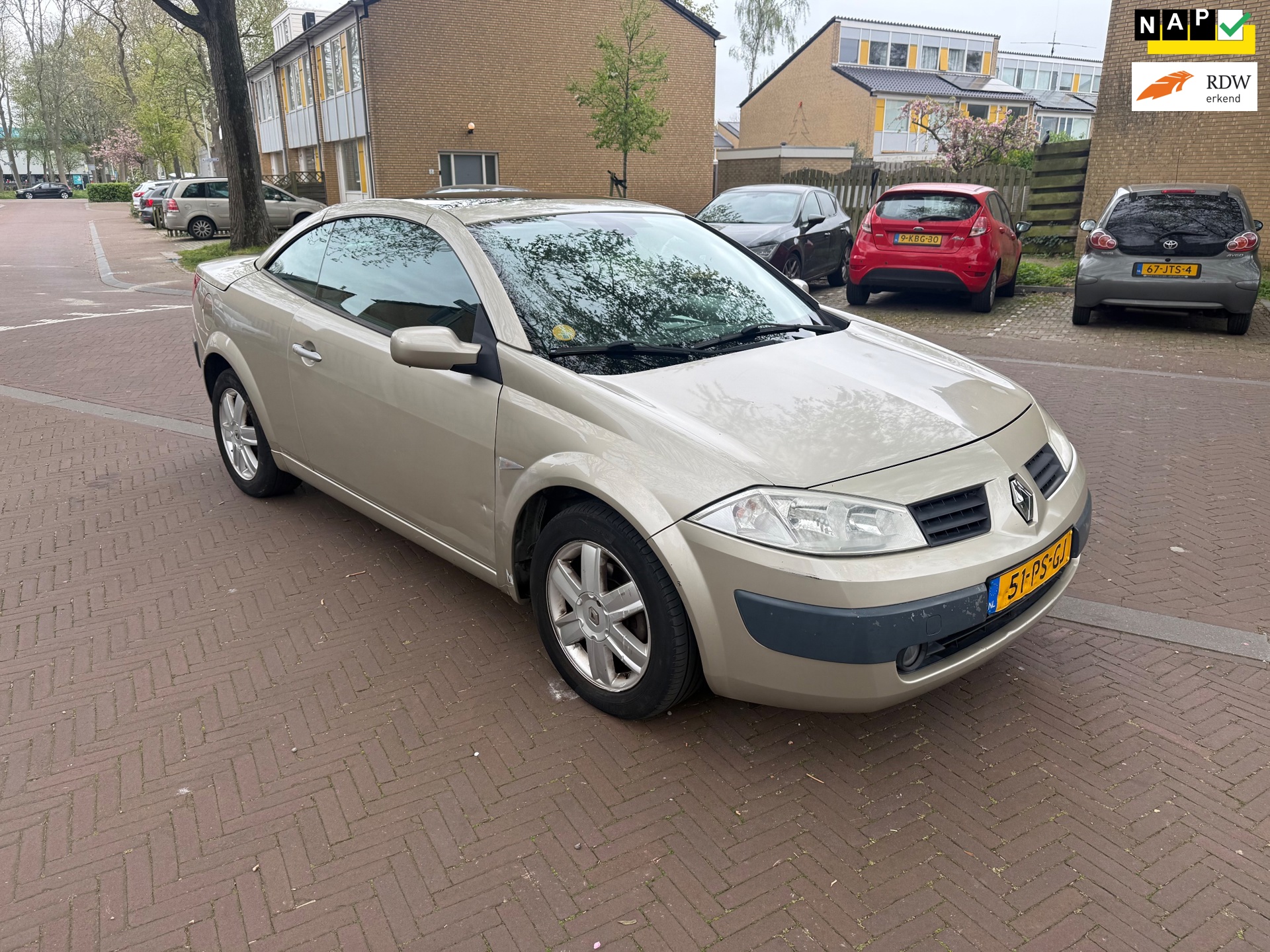 Renault Mégane Coupé-Cabriolet Airco / 151.000 NAP / Leuke auto / Nieuw APK