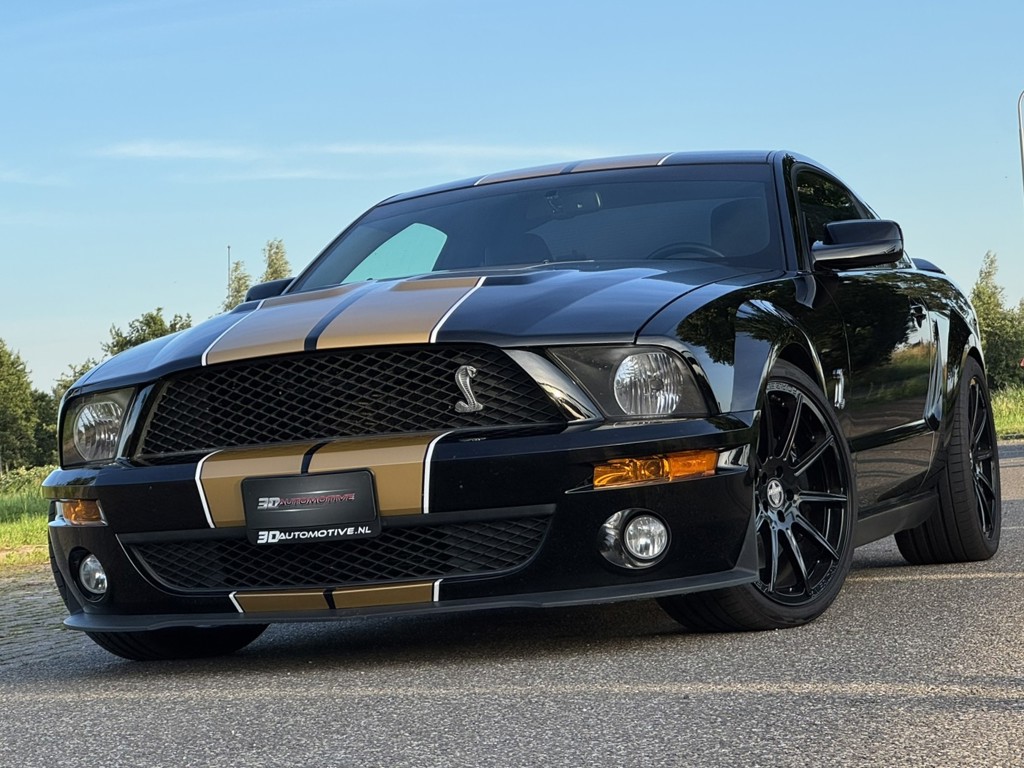 Ford USA MUSTANG SHELBY GT500 5.4L V8 SUPERCHARGED, ORIGINEEL IN EUROPA GELEVERD, CLEAN CARFAX