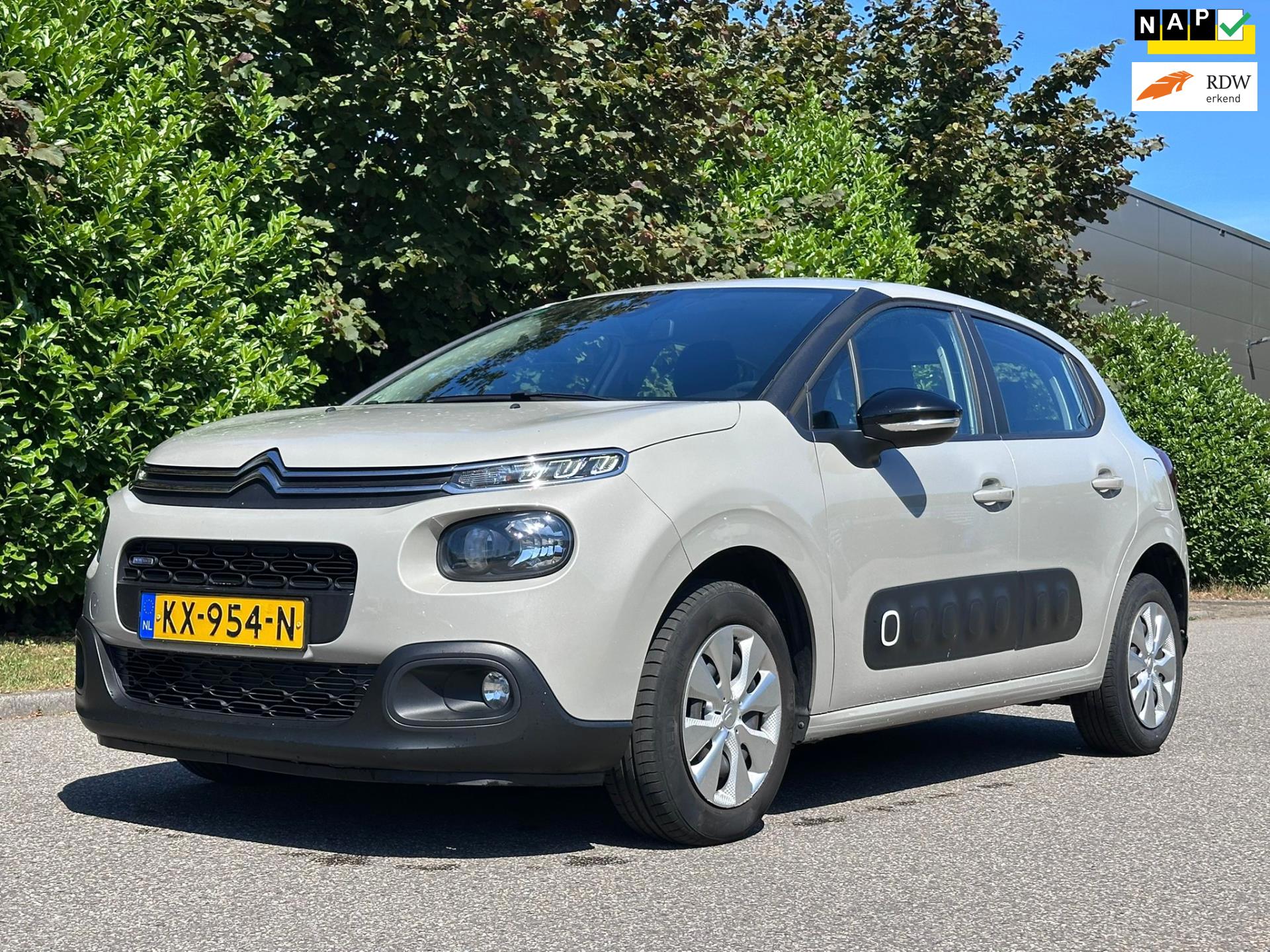 Citroën C3 1.2 PureTech Navigatie*Cruise*Clima*NAP*Parkeersensoren*Distributie VV*Dealer onderhouden*