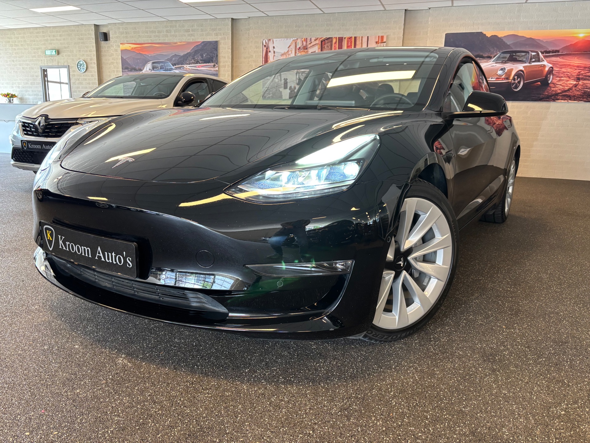 Tesla Model 3 Long Range AWD 75 kWh SOH 93.5% Panorama