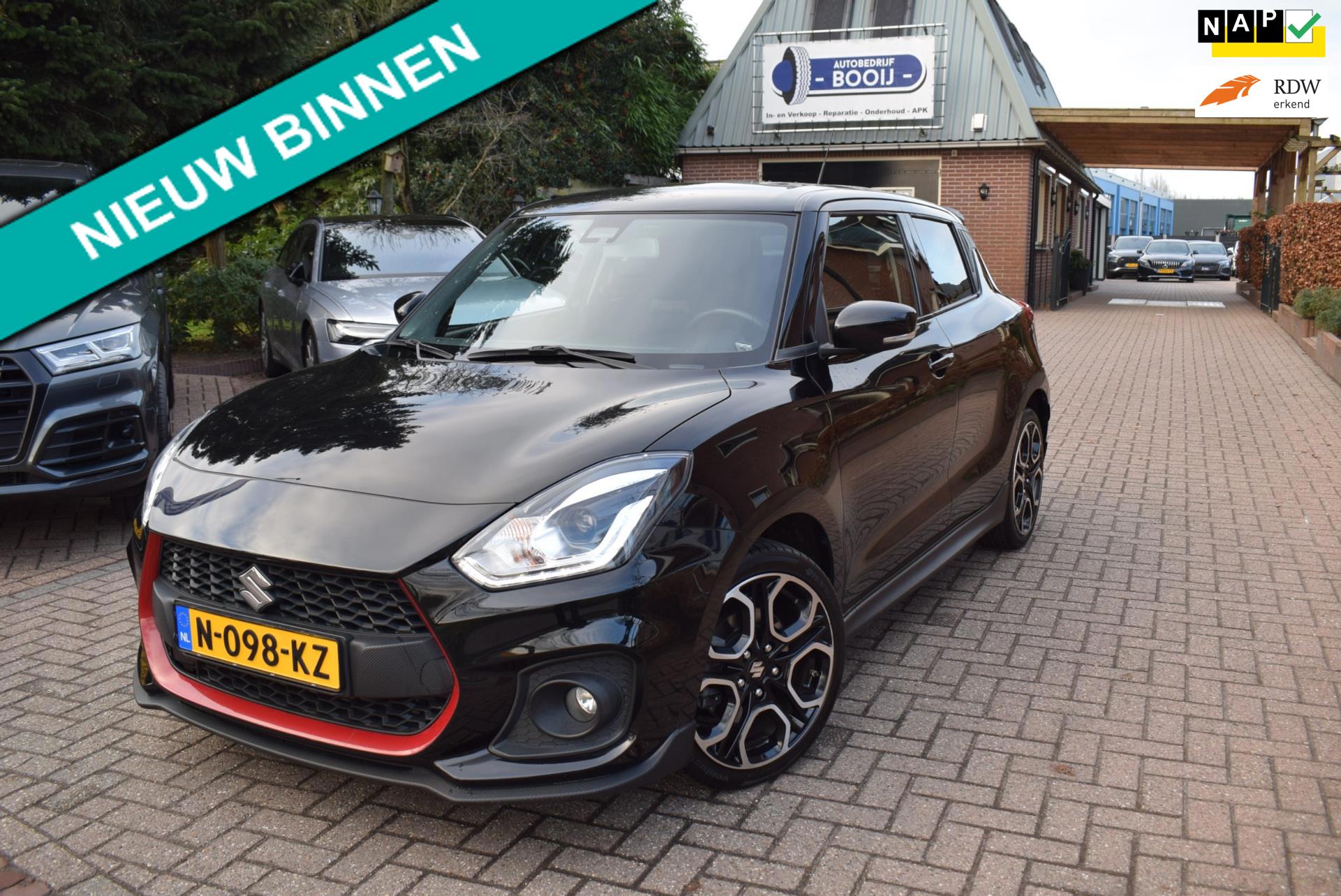Suzuki Swift 1.4 Sport Smart Hybrid NAVI/ADAP CRUISE/AIRCO-ECC/PDC/NL AUTO/CAMERA/BLUETOOTH/XENON/KEYLESS/STOEL VERW/DODEHOEKDET