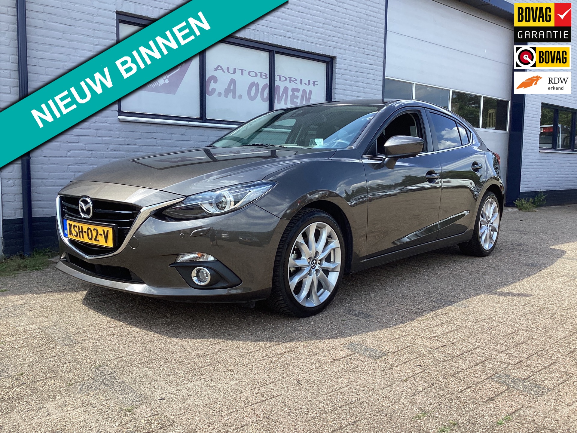 Mazda 3 2.0 TS+ 5 drs 18 incl lm crc ecc head up display prijs incl rijklaarmaken en garantie
