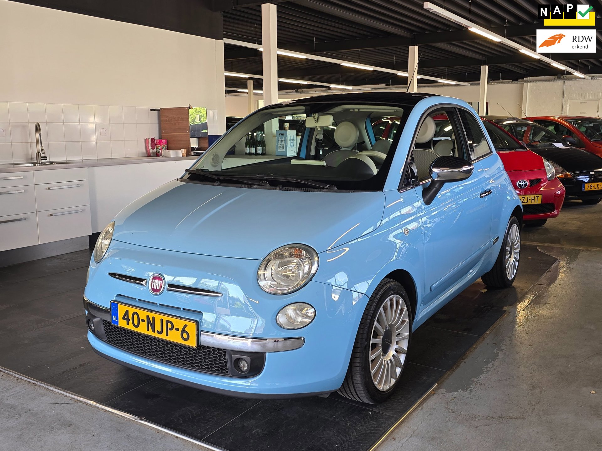 Fiat 500 0.9 TwinAir Lounge/CARPLAY/AIRCO/N.A.P/