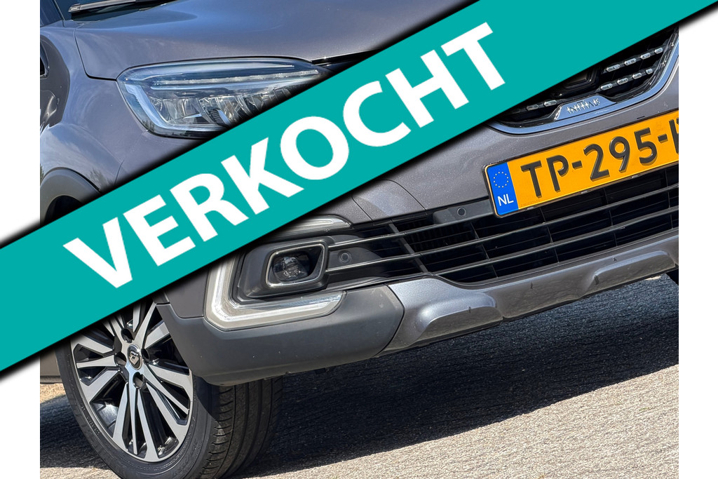 Renault Captur 1.2 TCe Initiale Paris Automaat - Chrome/Noir Etoile - Panorama/Leder int/Winterbanden/Trekhaak
