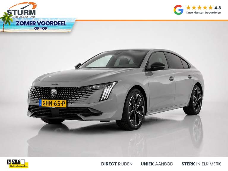 Peugeot 508 1.6 HYbrid 180 GT NL-Auto, Nieuwstaat incl. Afneembare Trekhaak!