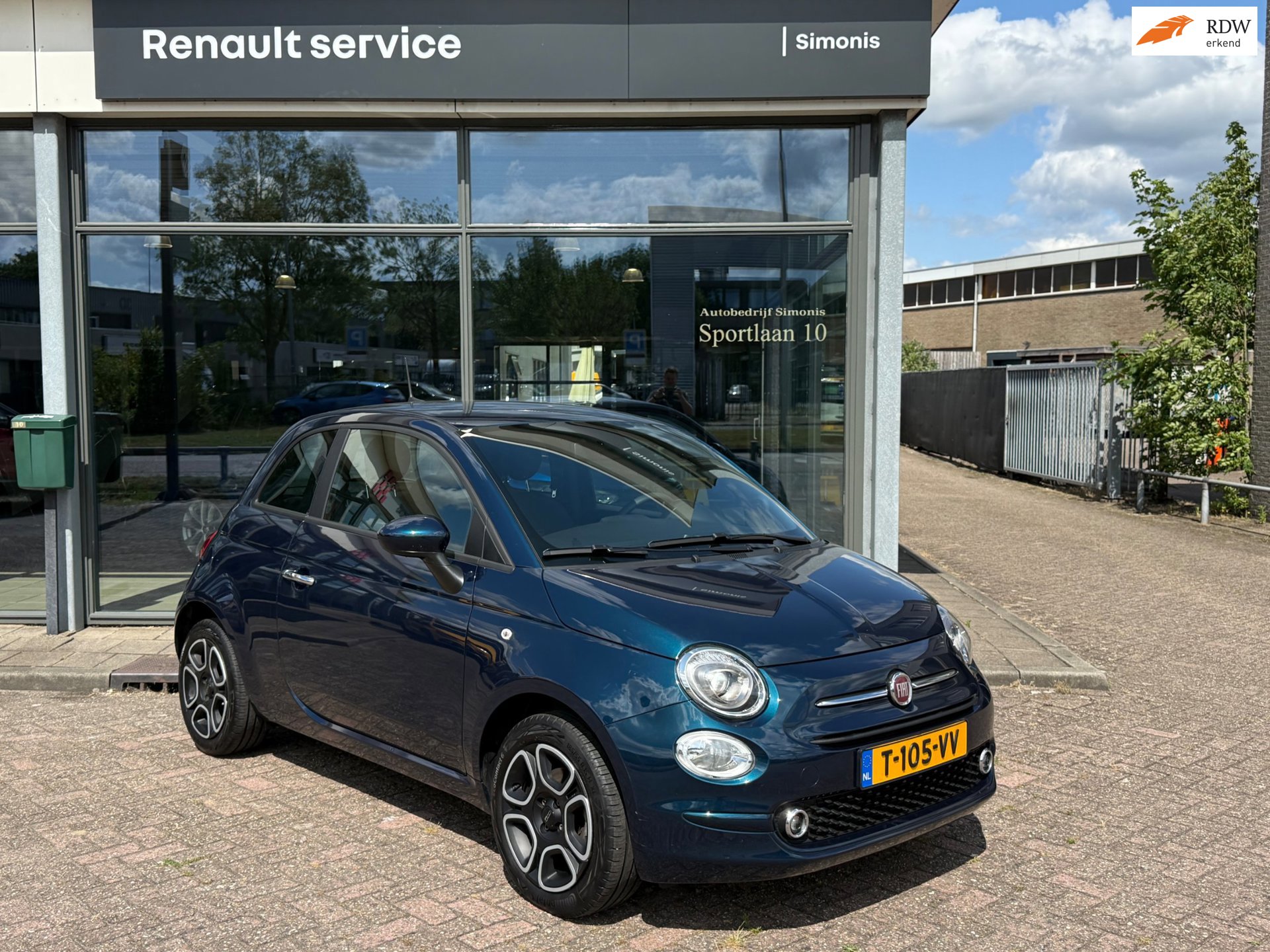 Fiat 500 1.0 Hybrid Club | Aut. airco | Cruise control