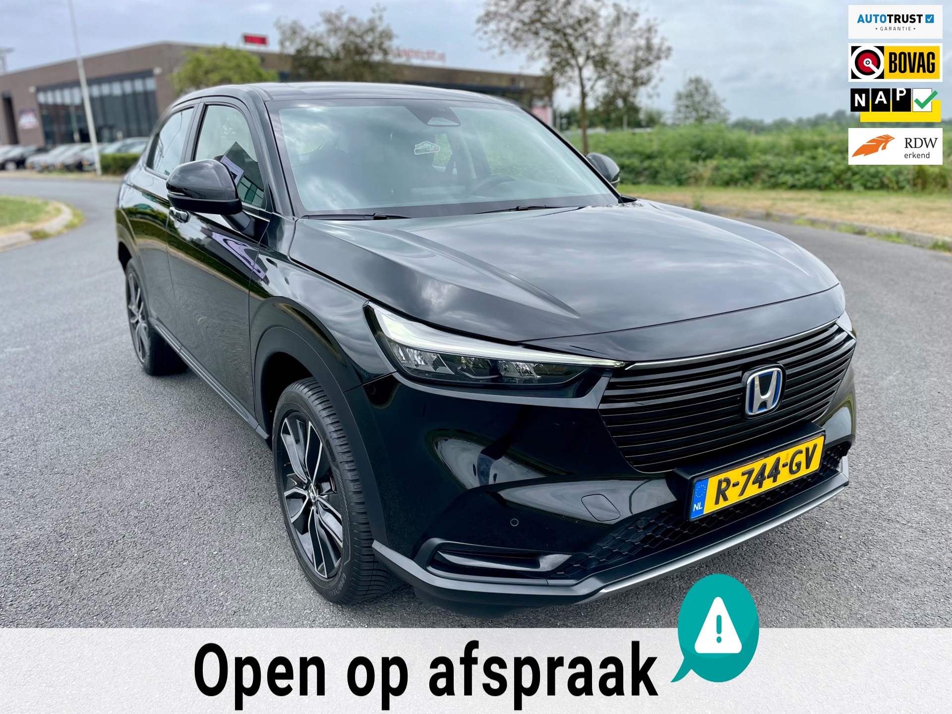 Honda HR-V 1.5 e:HEV Elegance, Aut, Acc, Cam, Pdc, Navi, Stoelverw, LED, Keyless, Lmv, 1e eig afk, Geen import, Nap, Volledig oh!