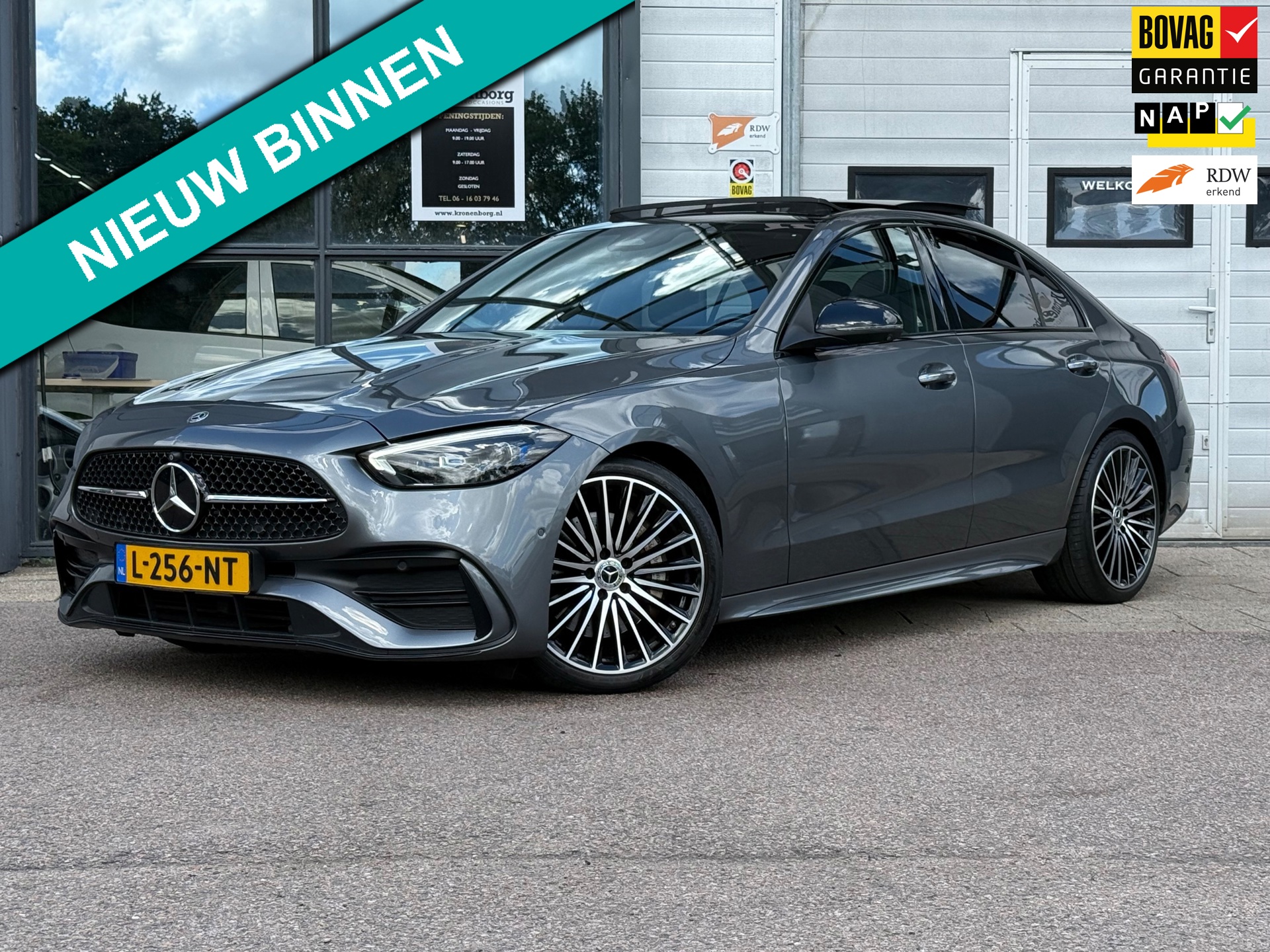 Mercedes-Benz C-klasse 200 Launch Edition AMG Line| PANO| BURMESTER| HUD