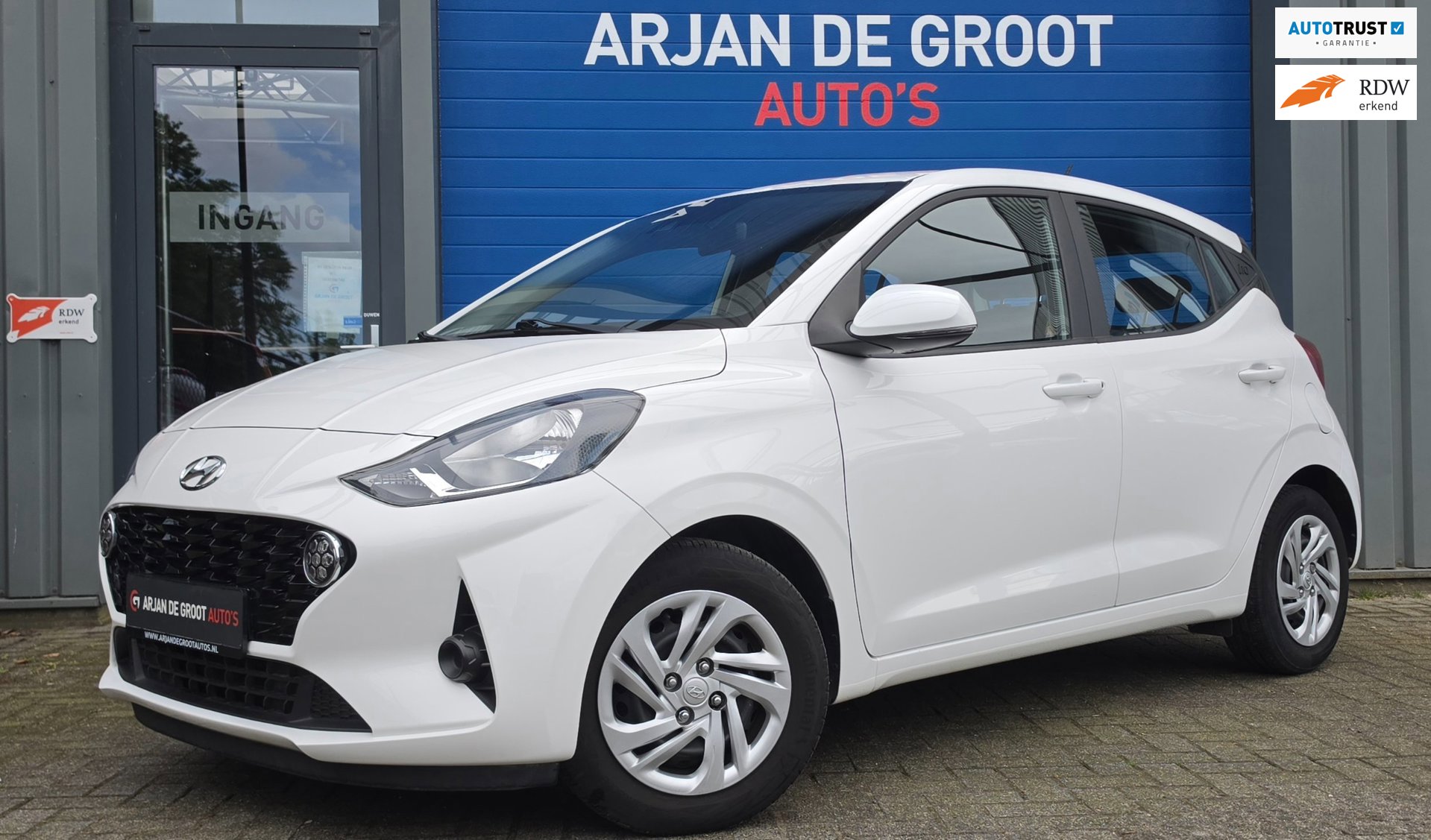 Hyundai I10 1.0 AUTOMAAT Airco Cruise Bleutooth Lane assist 2022