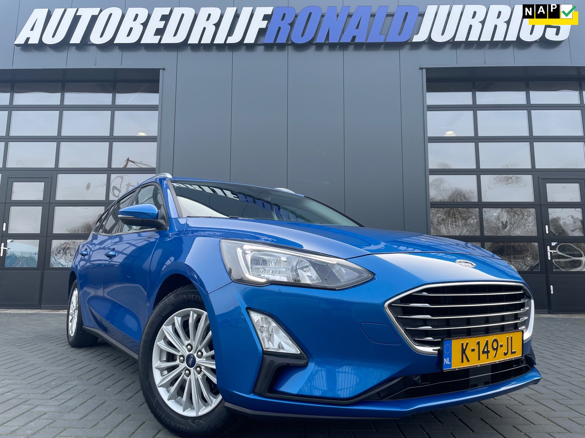 Ford Focus Wagon 1.0 EcoBoost Hybrid Titanium X Business NL.Auto/Virtual Cockpit/Camera/Cruise-Control/Full Led/1Ste Eigenaar
