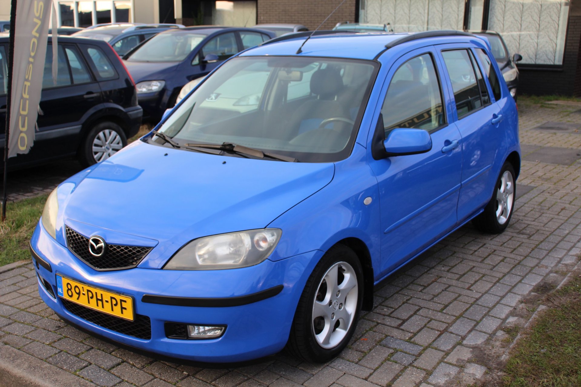 Mazda 2 1.6 Sportive Airco APK Mei 2027! LM-velgen Elec pakket Dakspoiler NAP APK