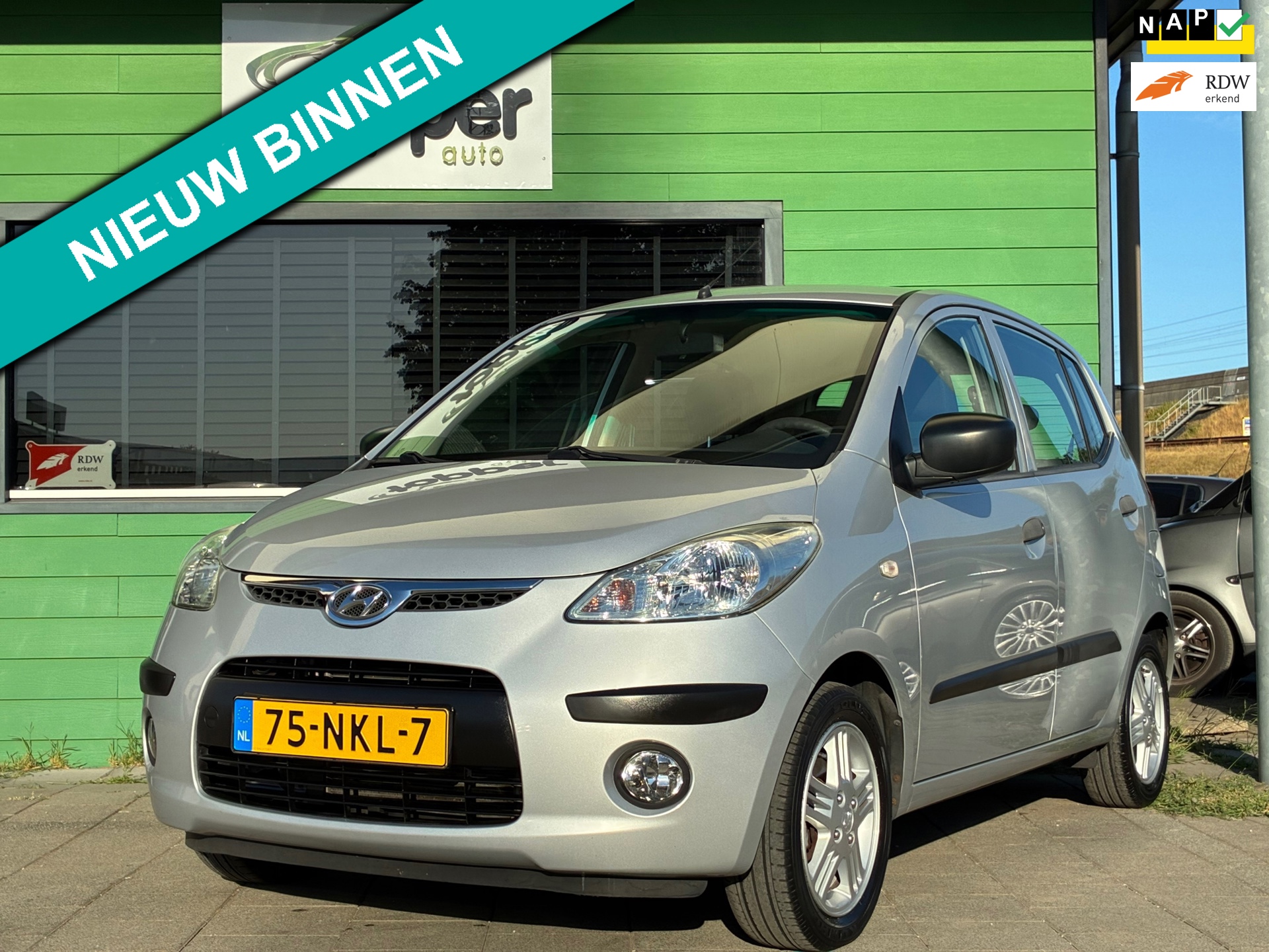 Hyundai I10 1.1 Active |1e Eigenaar|D-riem v.v.|Airco|Lm-Velgen|Elektr.ramen|PDC|NAP|Nieuwe APK|