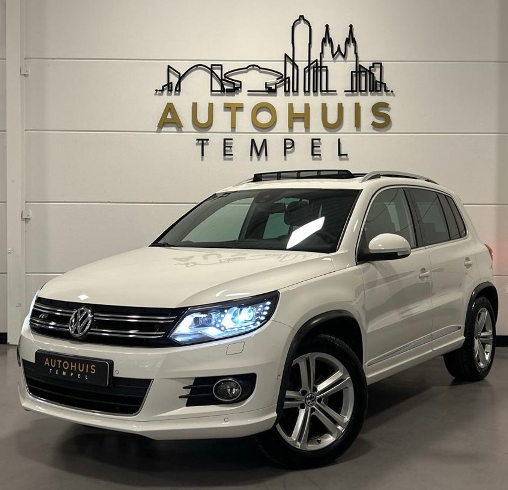 Volkswagen Tiguan 1.4 TSI Sport&Style 4motion R-line Edition Nap Pano Cruise Climate Led Pdc Navi Trekhaak Vol!