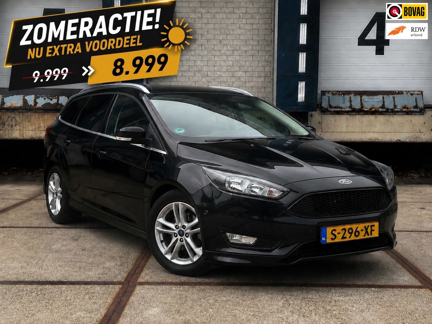 Ford Focus Wagon 1.5 Titanium(182PK+NEW Distriebustriem+LEER)