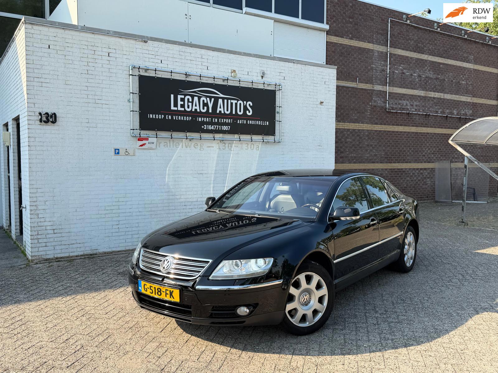 Volkswagen Phaeton 4.2 V8 5p. - KEYLESS - VOL OPIES - NETTE STAAT - RIJDT & SCHAKEL GOED!